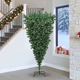 vidaXL Artificial Pre-lit Christmas Tree 240cm
