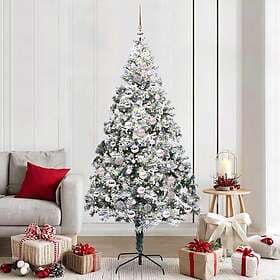 vidaXL Artificial Tree Green 210cm
