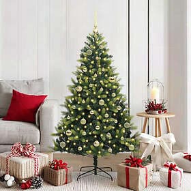 vidaXL Artificial Tree Green 150cm 150 LEDs