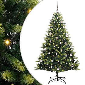 vidaXL Artificial Tree Green 150cm 150 LEDs