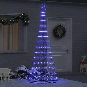 vidaXL Artificial Tree Blue 250cm 290 LEDs