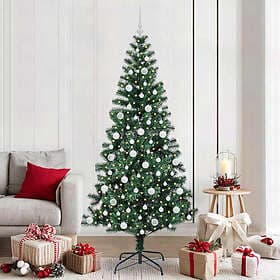 vidaXL Artificial Tree Green 210cm