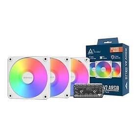 Montech Gf120r V2 ARGB Reverse White 120mm 3-pack