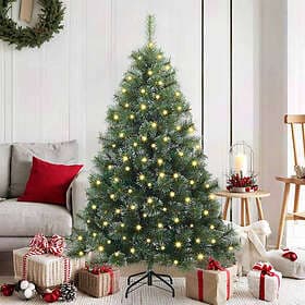 vidaXL Artificial Tree Green 150cm 150 LEDs