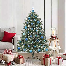 vidaXL Artificial Tree Green 150cm 150 LEDs