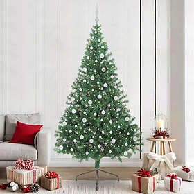 vidaXL Artificial Tree Green 240cm 300 LEDs