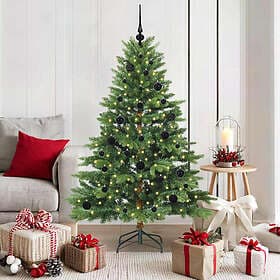vidaXL Artificial Tree Green 150cm 150 LEDs