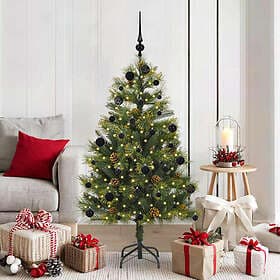 vidaXL Artificial Tree Hinged Green 150cm