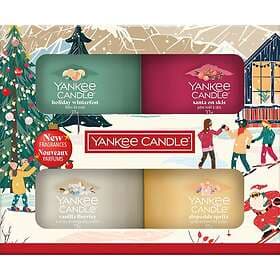 Yankee Candle Christmas Collection Votive Gift Set 4pcs
