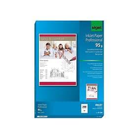 Sigel Inkjet Paper A4 Matt 95g 200 st White