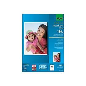 Sigel Inkjet Paper A4 Glossy White 190g 50 st