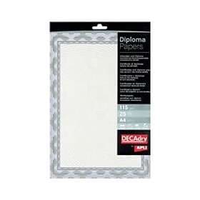 Apli Spiral Certificate Paper A4 Blue 25 st