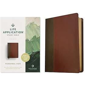 NLT Life Application Study Bible, Third Edition, Mahaogany