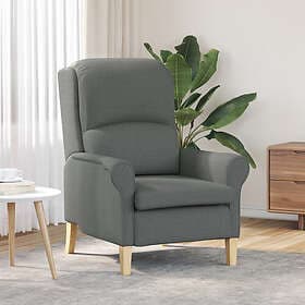 vidaXL Armchair Dark Gray 76 x 94 x 102 cm