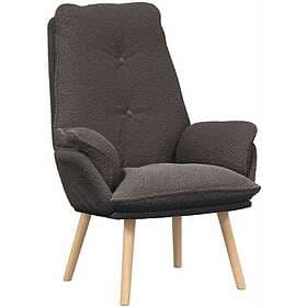 vidaXL Armchair Dark Gray 69 x 74 x 93 cm Fabric
