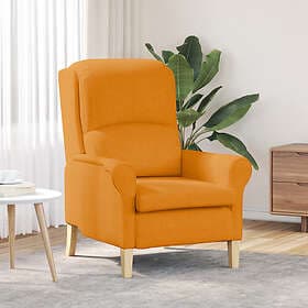 vidaXL Armchair Yellow 76 x 94 x 102 cm Fabric