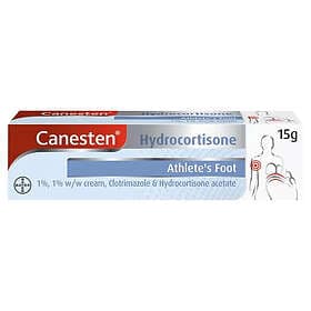 Canesten Hydrocortisone HC Athletes Foot Cream 15g