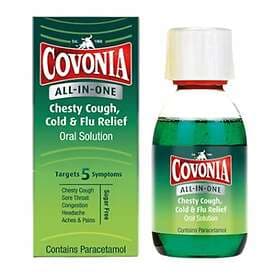Covonia All-in-One Chesty Cough, Cold & Flu Relief Oral Solution 160ml
