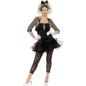 Smiffys 36233X2 80s Wild Child Costume Jacket Top Tutu Leggings Gloves Headband