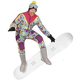 Fiestas Guirca 86238 Retro Ski Suit Men's Costume - Funny 80s Ski Suit Costume f