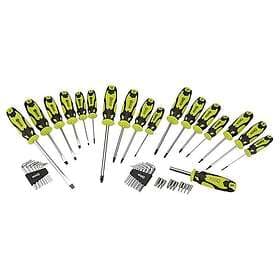 Draper Tools 78619 Screwdriver, Hex Key and Bit Set 44 Piece Green