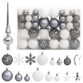 vidaXL Christmas Bauble Set