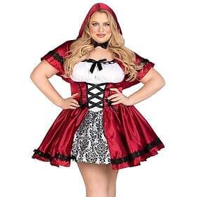 Leg Avenue 85230X 09608 Gothic Red Riding Hood Costume