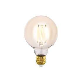 EGLO 110064 G95 Globe E27 Amber 300lm 4W Dimmable