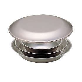 Snow Peak Tableware Set L Stainless