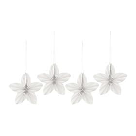 Scandi Living Twinkle Christmas Tree Ornaments 4-pack