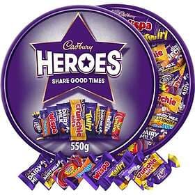 Cadbury Heroes Chocolate Tub 550g