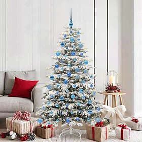 vidaXL Artificial Tree Hinged 180cm