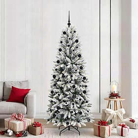 vidaXL Artificial Tree White 210cm