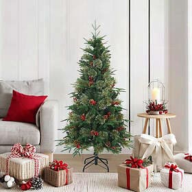 vidaXL Artificial Tree Hinged Green 150cm
