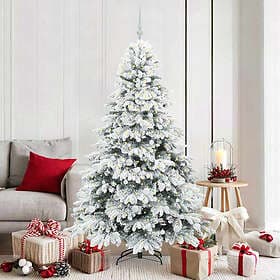 vidaXL Artificial Tree Green 180cm 300 LEDs