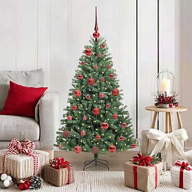 vidaXL Artificial Tree Hinged Green 120cm