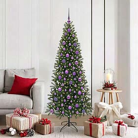 vidaXL Artificial Tree Green 180cm 300 LEDs