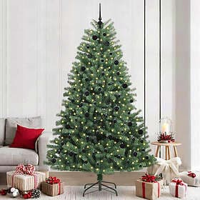 vidaXL Artificial Tree Hinged 240cm