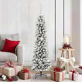 vidaXL Artificial Tree Green and White 150cm