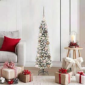 vidaXL Artificial Tree White 120cm