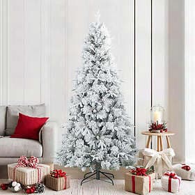vidaXL Artificial Tree Snowy 210cm