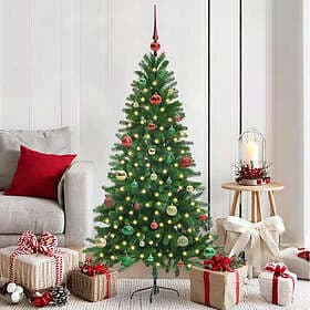 vidaXL Artificial Tree Green 150cm 150 LEDs