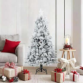 vidaXL Artificial Tree Snowy 150cm