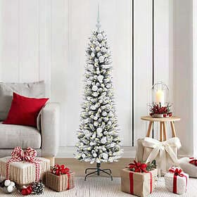 vidaXL Artificial Tree Green and White 150cm