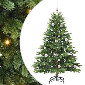 vidaXL Artificial Tree Green 150cm 150 LEDs