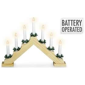 Ambiance Candle Holder with 9 LED Natural Color