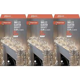 Premier 960 LED Cluster Lights 12.4m Outdoor