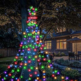 Festive Star Sail Decoration 3.5m