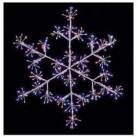 Premier Snowflakes 400mm 300LED Rainbow