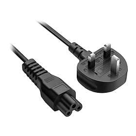 XClio 70cm Clover Leaf Micky Mouse Mains Power Lead UK Plug to C13 L